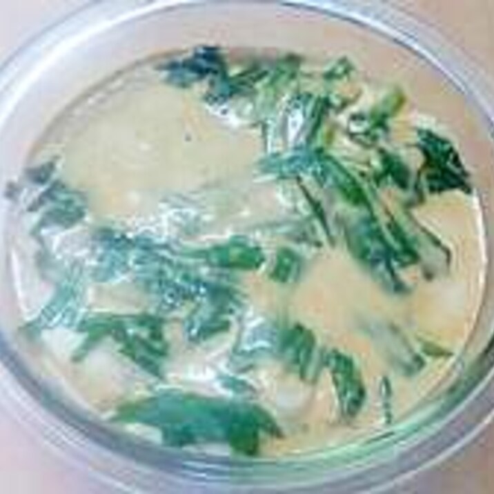 電子レンジで簡単 にんにく にらの温豆腐 レシピ 作り方 By しあわせこぐま 楽天レシピ